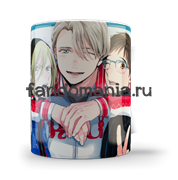 Кружка ""Yuri on Ice"  (Юрий на льду) 6032