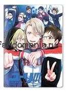 Обложка на паспорт виниловая "Yuri on Ice" (Юрий на льду) 6108