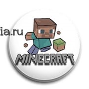 Значок "Minecraft" (Майнкрафт)  6215