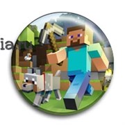 Значок "Minecraft" (Майнкрафт)  6218