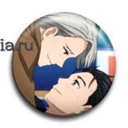 Значок "Юрий на льду" (Yuri on Ice)  6235