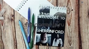 Блокнот "Welcome to Sherrinford" (Шерлок)  