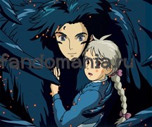 Коврик для мыши "Ходячий замок"  (Хаяо Миядзаки) 6314