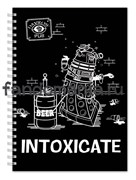 Блокнот "Intoxicate"  (Доктор кто)  6714