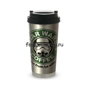 Термокружка стальная "Star Wars coffee" (Звездные войны) 6804