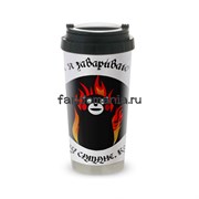 Термокружка стальная "Кумамон" 6947