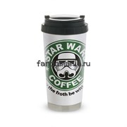 Термокружка стальная "Star Wars coffee" (Звездные Войны) 6833