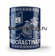 Кружка "Procrastinate" (Доктор Кто) 7159