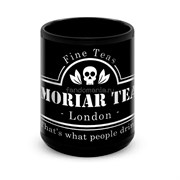 Большая черная кружка "Moriar Tea" (Шерлок) 7301