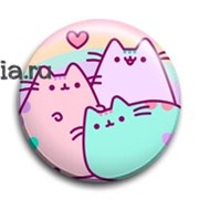 Значок "Пушин" (Pusheen)  7350