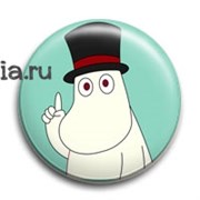 Значок "Муми-тролли" 7357