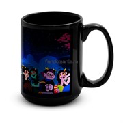 Большая черная кружка "Homestuck " 7463