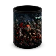 Большая черная кружка "Вархаммер 40000" (Warhammer 40K) 7504