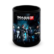 Большая черная кружка "Mass Effect" 7507