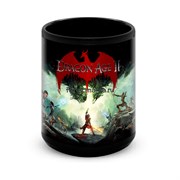 Большая черная кружка "Dragon Age" 7508