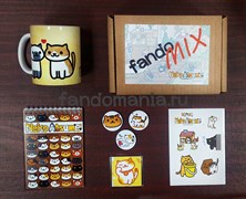 "Neko Atsume"  - Фандомный бокс- фандомикс-мини 7676