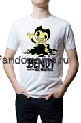 Футболка "Бенди и чернильная машина" (Bendy and the Ink Machine) 7726