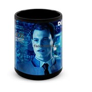Большая черная кружка "Detroit: Become Human" (Детройт: Стать человеком) 7730