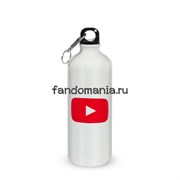 Бутылка спортивная "YouTube" 7745