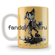 Кружка "Бенди и чернильная машина" (Bendy and the Ink Machine) 7772