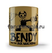 Кружка "Бенди и чернильная машина" (Bendy and the Ink Machine) 7777