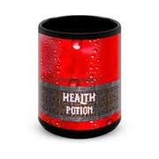 Большая черная кружка "Зелье Жизни" (Health Potion) 7914