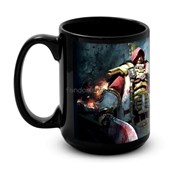 Большая черная кружка "Вархаммер" (Warhammer 40000) 7919