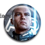 Значок "Detroit: Become Human" (Детройт: Стать человеком)   7985