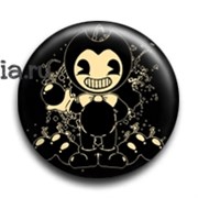 Значок "Бенди и чернильная машина" (Bendy and the Ink Machine) 7997