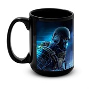Большая черная кружка "Варфейс" (Warface) 8253