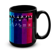 Большая черная кружка "Хомстак" (homestuck) 8279