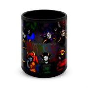 Большая черная кружка "Хомстак" (homestuck) 8281