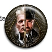 Значок "Фантастические твари: Преступления Гриндевальда" (Fantastic Beasts: The Crimes of Grindelwald) 8292