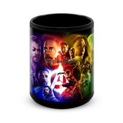 Большая черная кружка "The Avengers. Война Бесконечности" (Marvel) 8300