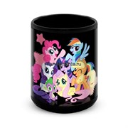 Большая черная кружка "My Little Pony" 8318