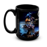 Большая черная кружка "Overwatch" 8320