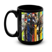 Большая черная кружка "Overwatch" 8335