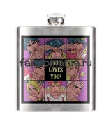 Фляга "JoJo loves you" (Невероятные приключения ДжоДжо) 8522