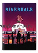Обложка на паспорт виниловая "Ривердейл" (Riverdale) 8801