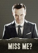 Постер "Miss me?"  (Шерлок) 8838