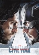 Постер "Капитан Америка и Баки" (MARVEL) 8840