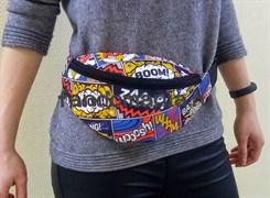 Сумка на пояс "Комиксы" 8895