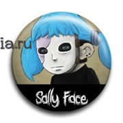 Значок "Салли Фейс" (Sally Face) 9045