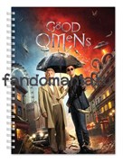 Блокнот "Благие знамения"  (Good omens) 10485
