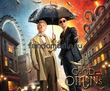 Коврик для мыши "Благие знамения" (Good omens) 10487