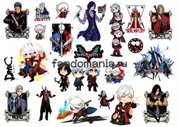 Набор "Devil May Cry"  А4 6009