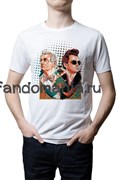 Футболка "Благие знамения" (Good omens) 10528