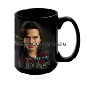 Большая черная кружка "Ривердейл" (Riverdale) 10732