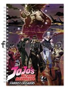 Блокнот "Невероятные приключения ДжоДжо" (JoJo) 10788