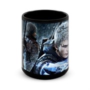 Большая черная кружка "Devil May Cry" 10876
